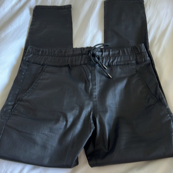 Bevy Flog Shely Black Jogger Pants Size 28 - Picture 4 of 7